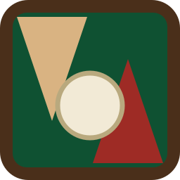 Backgammon-NN app icon — a backgammon board with an ivory checker
